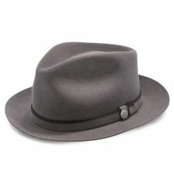 Belfast - Stetson Fur Felt Fedora Hat - TWBLFS -fashionablehats Sales Shop stetson fedora belfast stetson fur felt fedora hat twblfs hat 16524261785740