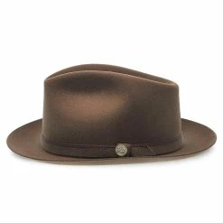 Belfast - Stetson Fur Felt Fedora Hat - TWBLFS -fashionablehats Sales Shop stetson fedora belfast stetson fur felt fedora hat twblfs hat 16524262375564