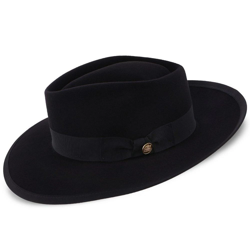 Rockway - Stetson Fur Blend Felt Fedora Hat 4 Rockway - Stetson Fur Blend Felt Fedora Hat - Image 2