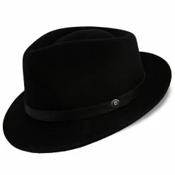 Stetson Prof Wool Felt Fedora Hat - TWPROF -fashionablehats Sales Shop stetson fedora black small stetson prof wool felt fedora hat twprof hat 16524274303116