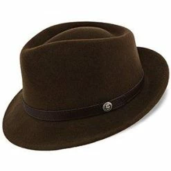 Stetson Prof Wool Felt Fedora Hat - TWPROF -fashionablehats Sales Shop stetson fedora brown large stetson prof wool felt fedora hat twprof hat 16556505301132