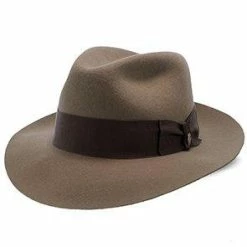 Stetson Temple Wool Felt Hat -fashionablehats Sales Shop stetson fedora camel large stetson temple wool felt hat hat 16556586205324