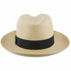 Center Dent - Stetson Panama Straw Fedora Hat - TSCDNTK -fashionablehats Sales Shop stetson fedora center dent stetson panama straw fedora hat tscdntk hat 16524257001612