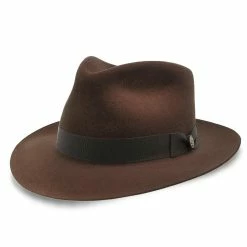 Chatham - Stetson Fur Felt Fedora Hat - TFCHAT -fashionablehats Sales Shop stetson fedora chatham stetson fur felt fedora hat tfchat hat 16524223053964