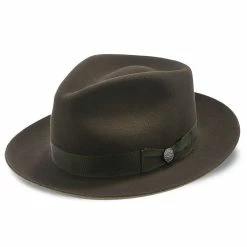 Chatham - Stetson Fur Felt Fedora Hat - TFCHAT -fashionablehats Sales Shop stetson fedora chatham stetson fur felt fedora hat tfchat hat 16524223250572