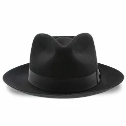 Chatham - Stetson Fur Felt Fedora Hat - TFCHAT -fashionablehats Sales Shop stetson fedora chatham stetson fur felt fedora hat tfchat hat 16524223545484