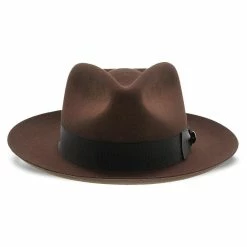 Chatham - Stetson Fur Felt Fedora Hat - TFCHAT -fashionablehats Sales Shop stetson fedora chatham stetson fur felt fedora hat tfchat hat 16524223611020
