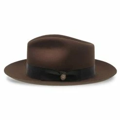 Chatham - Stetson Fur Felt Fedora Hat - TFCHAT -fashionablehats Sales Shop stetson fedora chatham stetson fur felt fedora hat tfchat hat 16524223774860