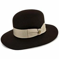 Jamestown - Stetson Wool Felt Open Crown Fedora Hat