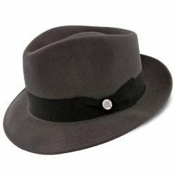 Stetson Grayson Felt Fedora Hat -fashionablehats Sales Shop stetson fedora grayson stetson felt fedora hat twgray hat 16524363432076