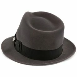 Stetson Grayson Felt Fedora Hat -fashionablehats Sales Shop stetson fedora grayson stetson felt fedora hat twgray hat 16524363989132