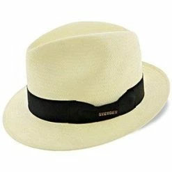 Haberdash - Stetson Shantung Straw Fedora Hat - TSHBRD