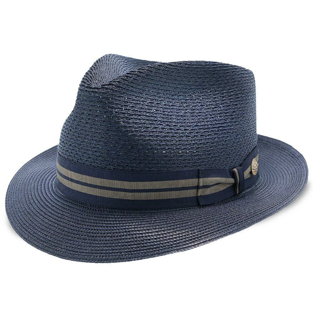 Nantucket - Stetson Milan Straw Fedora Hat 4 Nantucket - Stetson Milan Straw Fedora Hat - Image 2