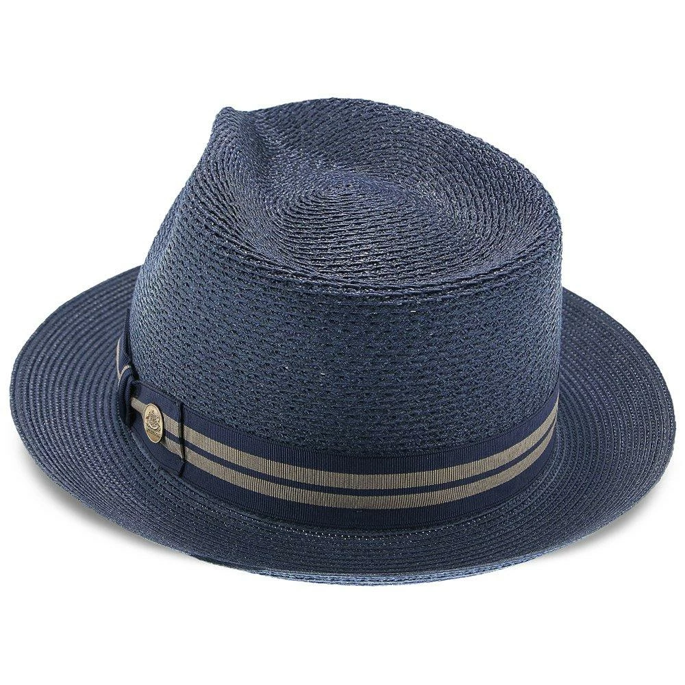 Nantucket - Stetson Milan Straw Fedora Hat 8 Nantucket - Stetson Milan Straw Fedora Hat - Image 6