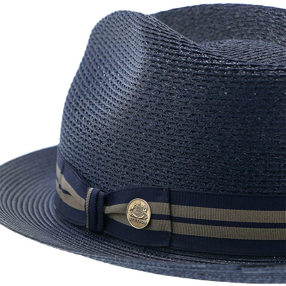 Nantucket - Stetson Milan Straw Fedora Hat 9 Nantucket - Stetson Milan Straw Fedora Hat - Image 7