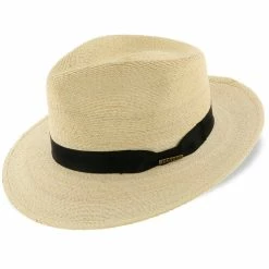 Rushmore - Stetson Palm Straw Fedora Hat -fashionablehats Sales Shop stetson fedora natural large rushmore stetson palm straw fedora hat hat 16524607357068
