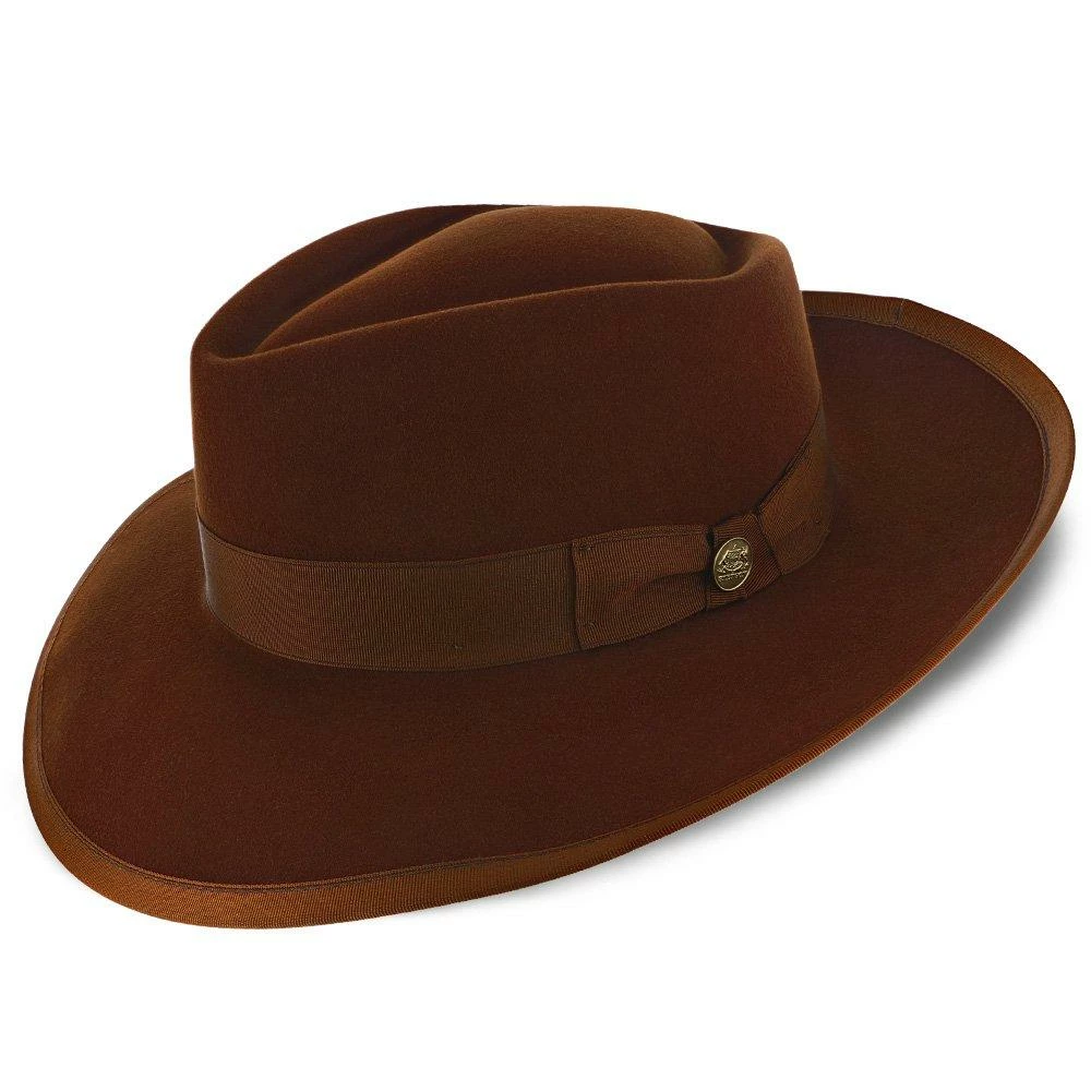 Rockway - Stetson Fur Blend Felt Fedora Hat 5 Rockway - Stetson Fur Blend Felt Fedora Hat - Image 3