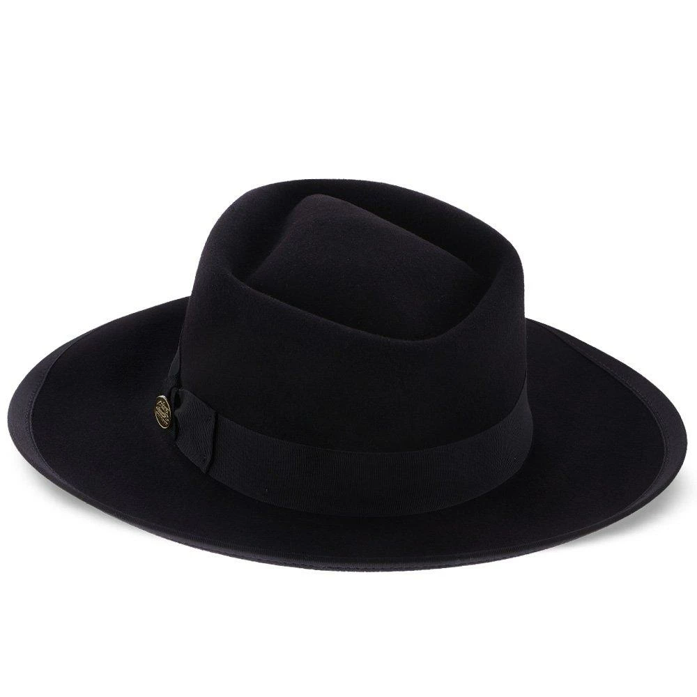 Rockway - Stetson Fur Blend Felt Fedora Hat 10 Rockway - Stetson Fur Blend Felt Fedora Hat - Image 8