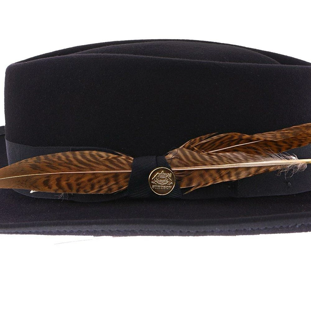 Rockway - Stetson Fur Blend Felt Fedora Hat 16 Rockway - Stetson Fur Blend Felt Fedora Hat - Image 14