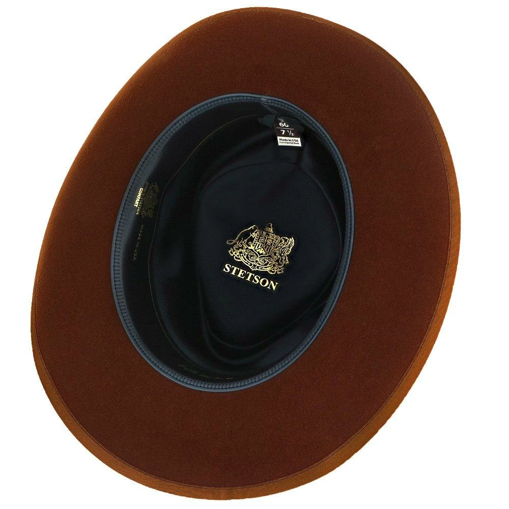Rockway - Stetson Fur Blend Felt Fedora Hat 15 Rockway - Stetson Fur Blend Felt Fedora Hat - Image 13