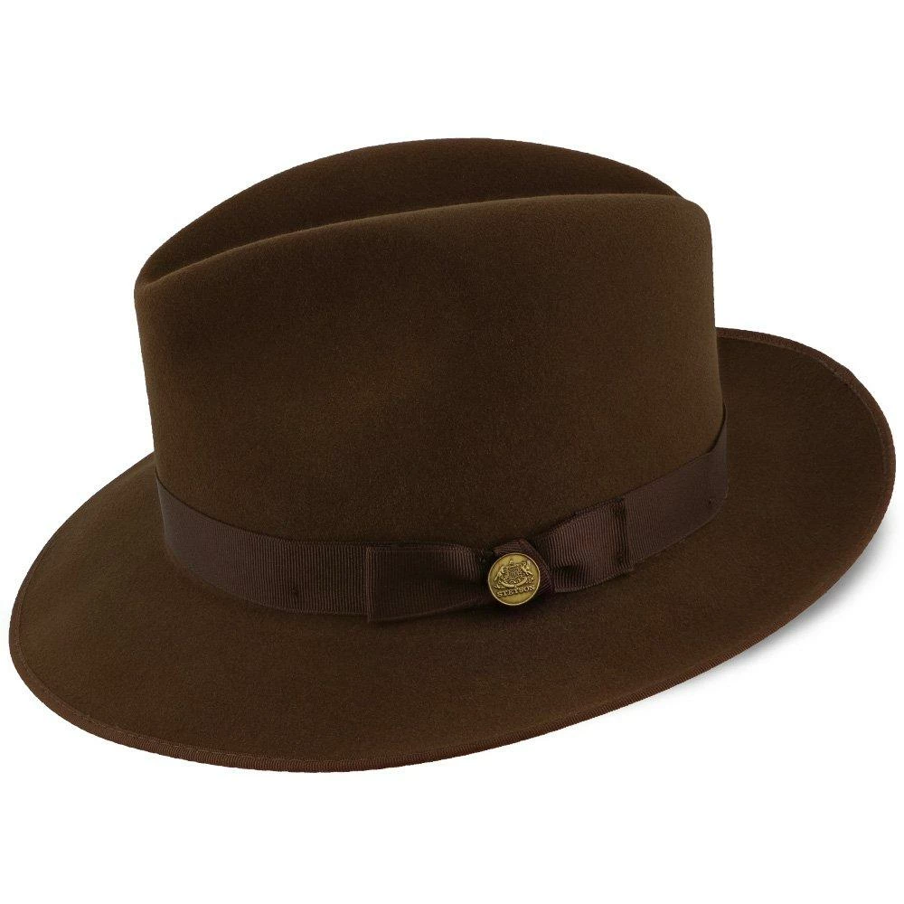 Runabout - Stetson Fur Felt Packable Fedora Hat - TFFRUN 6 Runabout - Stetson Fur Felt Packable Fedora Hat - TFFRUN - Image 4