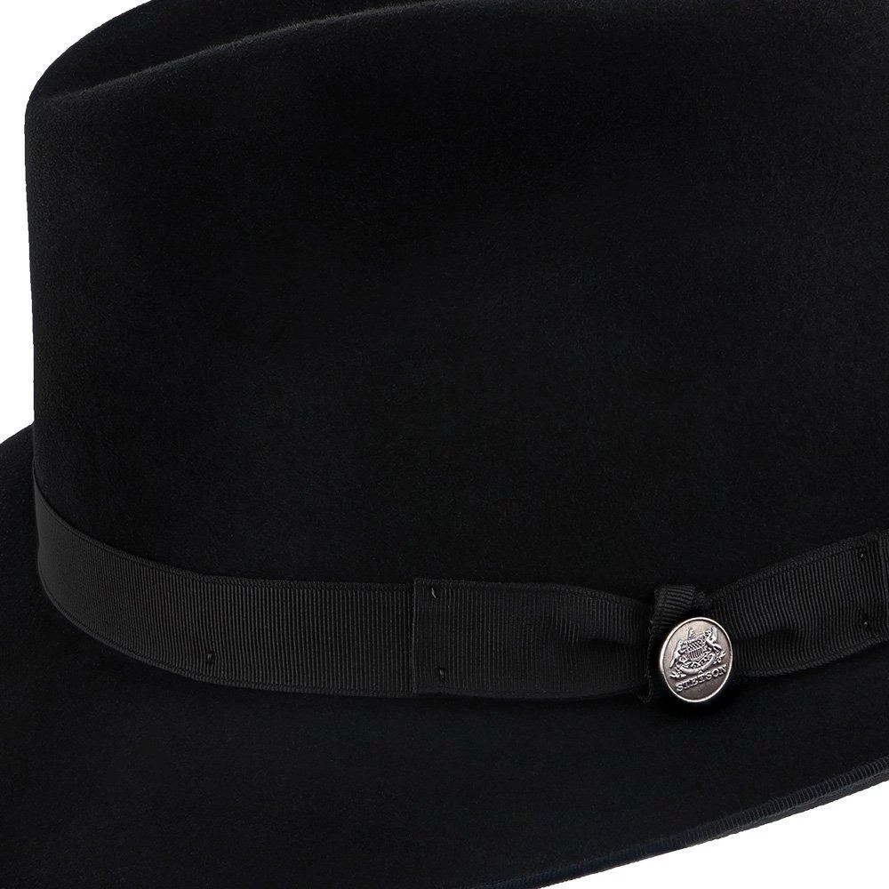 Runabout - Stetson Fur Felt Packable Fedora Hat - TFFRUN 16 Runabout - Stetson Fur Felt Packable Fedora Hat - TFFRUN - Image 14