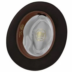 Saxon - Stetson Fur Felt Fedora Hat - TFSAXN -fashionablehats Sales Shop stetson fedora saxon stetson fur felt fedora hat tfsaxn hat 16524233965708