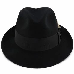 Saxon - Stetson Fur Felt Fedora Hat - TFSAXN -fashionablehats Sales Shop stetson fedora saxon stetson fur felt fedora hat tfsaxn hat 16710419316876