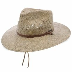 Stetson Terrace Outdoor Vented Seagrass Straw Fedora Hat -fashionablehats Sales Shop stetson fedora terrace stetson outdoor vented seagrass fedora hat hat 16524863209612