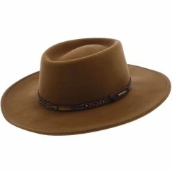 Kelso - Stetson Crushable Wool Felt Gambler Hat 19 Kelso - Stetson Crushable Wool Felt Gambler Hat -fashionablehats Sales Shop stetson gambler driftwood small kelso stetson crushable wool felt gambler hat hat 17074753831052