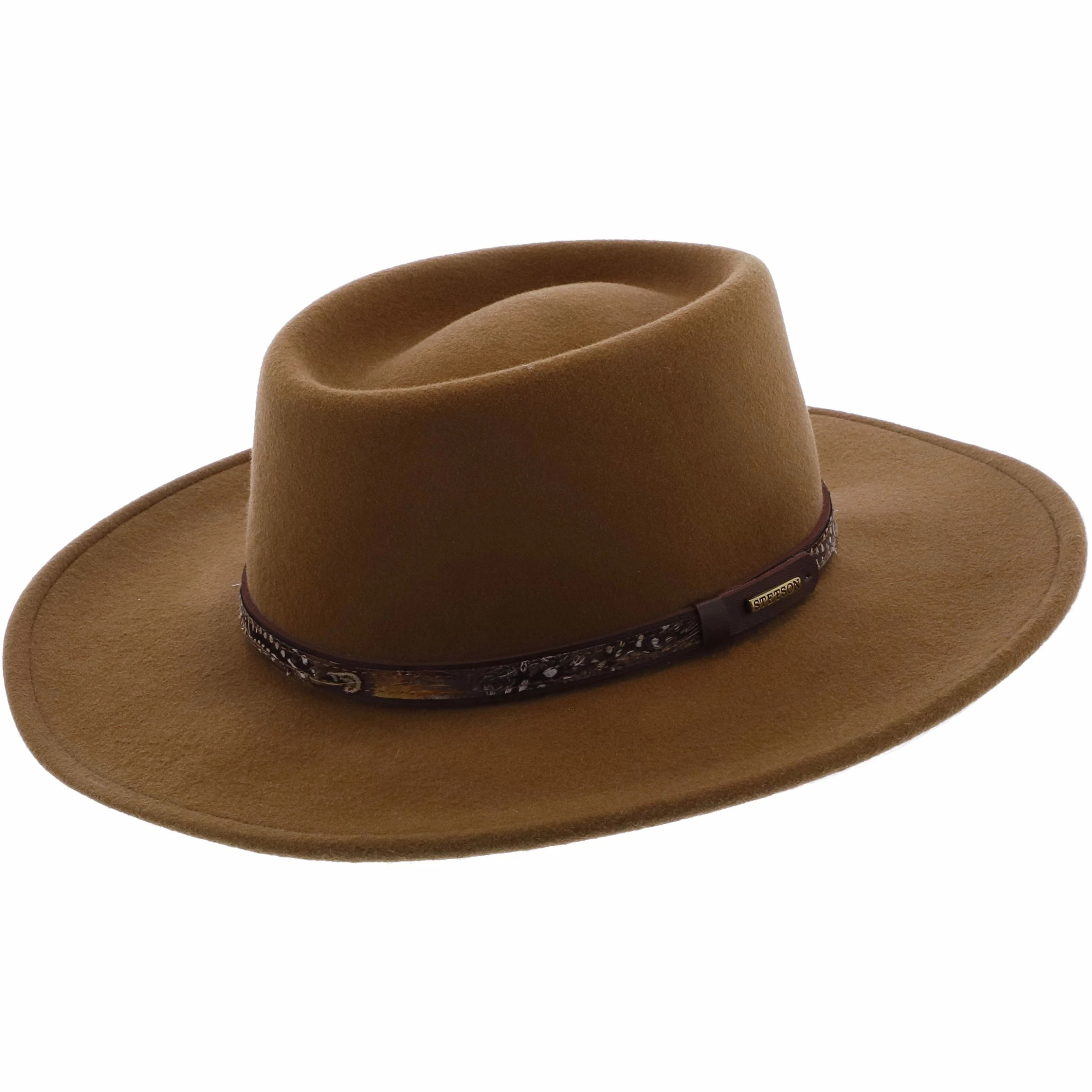 Kelso - Stetson Crushable Wool Felt Gambler Hat 5 Kelso - Stetson Crushable Wool Felt Gambler Hat - Image 3