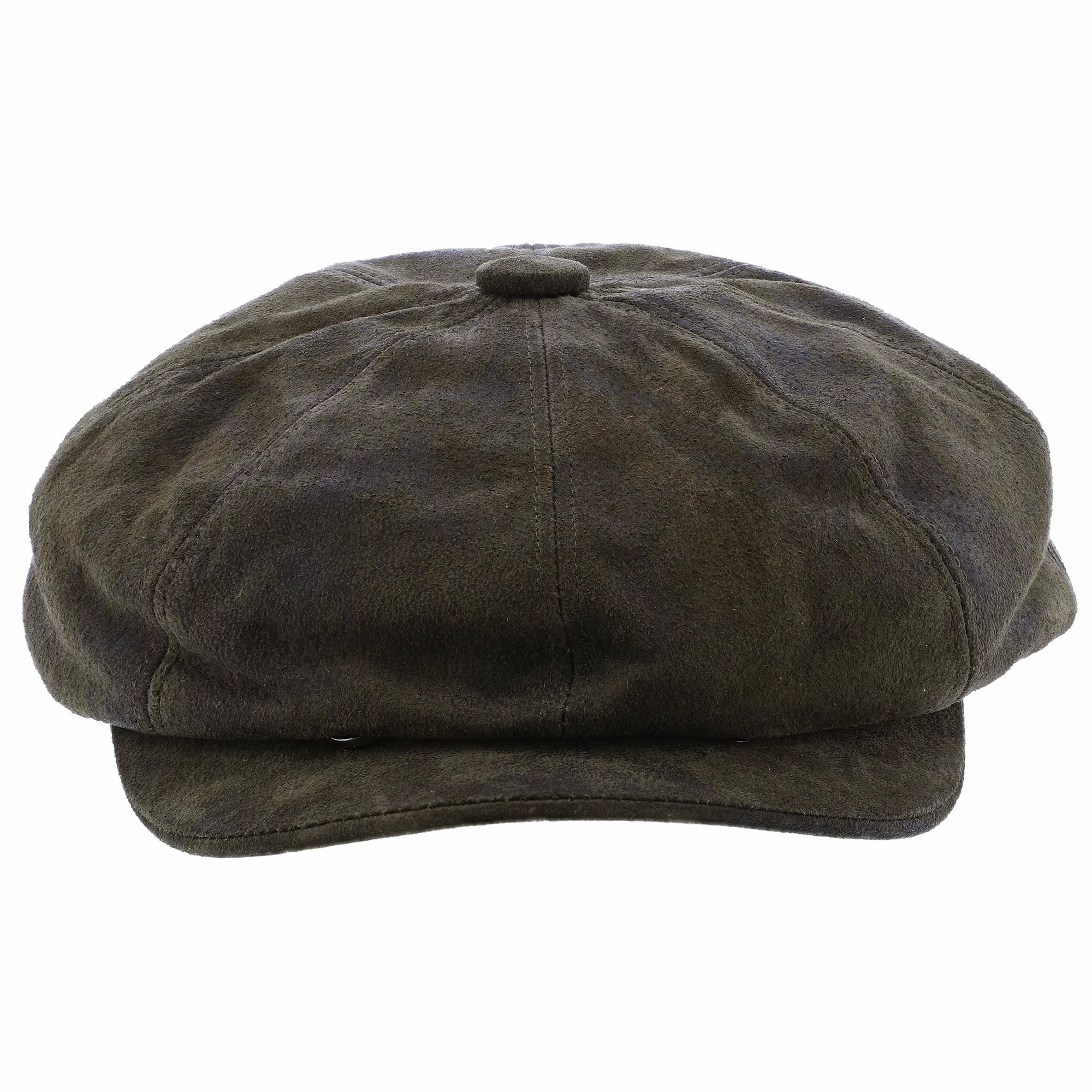 Stetson Birmingham Weathered Leather Newsboy Cap 15 Stetson Birmingham Weathered Leather Newsboy Cap - Image 13