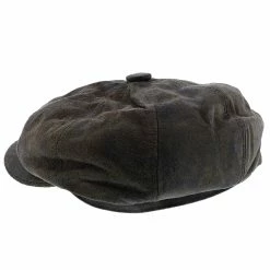 Stetson Birmingham Weathered Leather Newsboy Cap 37 Stetson Birmingham Weathered Leather Newsboy Cap -fashionablehats Sales Shop stetson newsboy birmingham stetson stw199 brown weathered leather newsboy cap hat 17284280352908