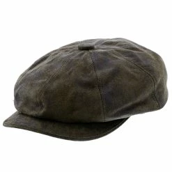 Stetson Birmingham Weathered Leather Newsboy Cap 35 Stetson Birmingham Weathered Leather Newsboy Cap -fashionablehats Sales Shop stetson newsboy brown large birmingham stetson stw199 brown weathered leather newsboy cap hat 17284272423052