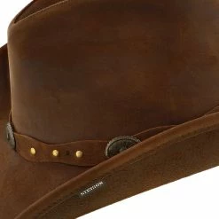 Stetson Roxbury Leather Western Hat -fashionablehats Sales Shop stetson western roxbury stetson leather western hat trroxb hat 16524250382476