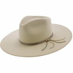 Hardrock B - Stetson Wool Felt Fedora Hat -fashionablehats Sales Shop stetson wide brim hardrock b stetson wool felt fedora hat hat 17074306351244