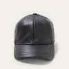 Stetson Oily Timber Leather Baseball Cap -fashionablehats Sales Shop stw510 black 1