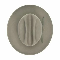 Pure Open Road - Stetson Beaver Fur Felt Fedora Hat -fashionablehats Sales Shop tfprorb0526 phantom grey 4