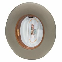 Pure Open Road - Stetson Beaver Fur Felt Fedora Hat -fashionablehats Sales Shop tfprorb0526 phantom grey 5