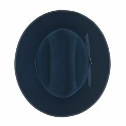 Pure Open Road - Stetson Beaver Fur Felt Fedora Hat -fashionablehats Sales Shop tfprorb0526 true blue 3