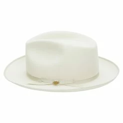Pure Stratoliner - Stetson Beaver Fur Felt Fedora Hat 34 Pure Stratoliner - Stetson Beaver Fur Felt Fedora Hat -fashionablehats Sales Shop tfprstb1024 alabaster 2