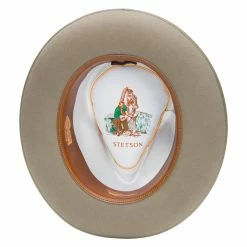 Pure Stratoliner - Stetson Beaver Fur Felt Fedora Hat 29 Pure Stratoliner - Stetson Beaver Fur Felt Fedora Hat -fashionablehats Sales Shop tfprstb1024 phantom grey 4