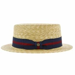 Classic - Walrus Hats Natural Straw Boater Hat - H7005 -fashionablehats Sales Shop walrus hats boater classic walrus hats natural straw boater hat h7005 hat 16524400590988