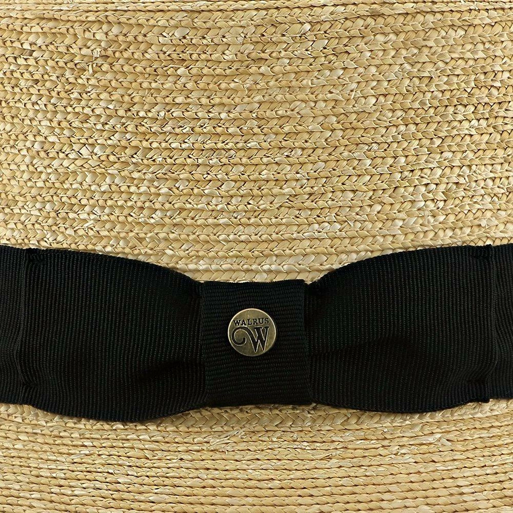 Voyage - Walrus Hats Natural Straw Boater Hat - H7006 9 Voyage - Walrus Hats Natural Straw Boater Hat - H7006 - Image 7
