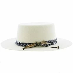 West Coast - Walrus Hats White Wool Felt Bolero Hat -fashionablehats Sales Shop walrus hats bolero white one size fits most west coast walrus hats white wool felt bolero hat hat 17284364730508