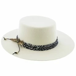 West Coast - Walrus Hats White Wool Felt Bolero Hat -fashionablehats Sales Shop walrus hats bolero white one size fits most west coast walrus hats white wool felt bolero hat hat 17284364861580