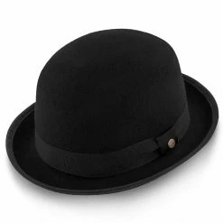 The Legend - Walrus Hats Black Wool Felt Bowler Hat - H7003 20 The Legend - Walrus Hats Black Wool Felt Bowler Hat - H7003 -fashionablehats Sales Shop walrus hats derby the legend walrus hats black wool felt bowler hat h7003 hat 16524397871244