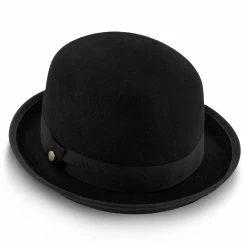 The Legend - Walrus Hats Black Wool Felt Bowler Hat - H7003 23 The Legend - Walrus Hats Black Wool Felt Bowler Hat - H7003 -fashionablehats Sales Shop walrus hats derby the legend walrus hats black wool felt bowler hat h7003 hat 16524398002316