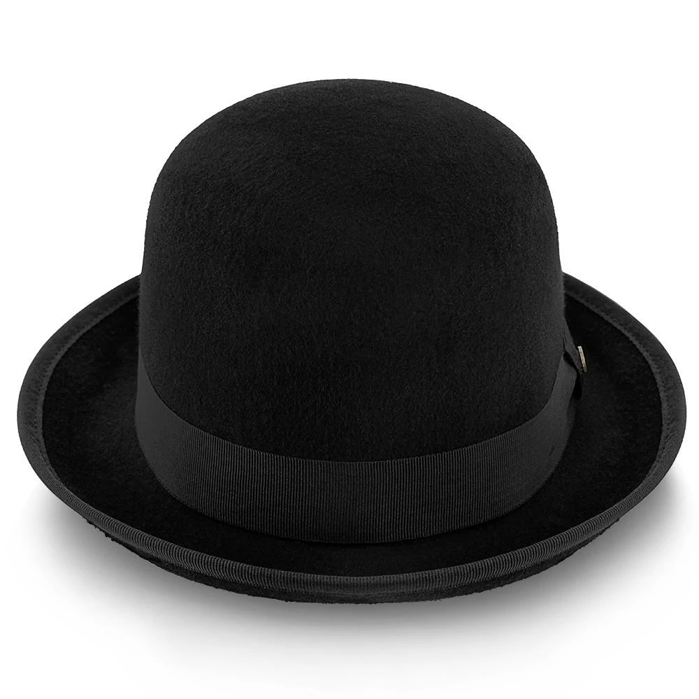 The Legend - Walrus Hats Black Wool Felt Bowler Hat - H7003 10 The Legend - Walrus Hats Black Wool Felt Bowler Hat - H7003 - Image 8