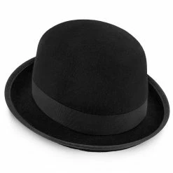 The Legend - Walrus Hats Black Wool Felt Bowler Hat - H7003 26 The Legend - Walrus Hats Black Wool Felt Bowler Hat - H7003 -fashionablehats Sales Shop walrus hats derby the legend walrus hats black wool felt bowler hat h7003 hat 16524398100620